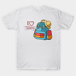 I LOVE TRAVEL T-Shirt